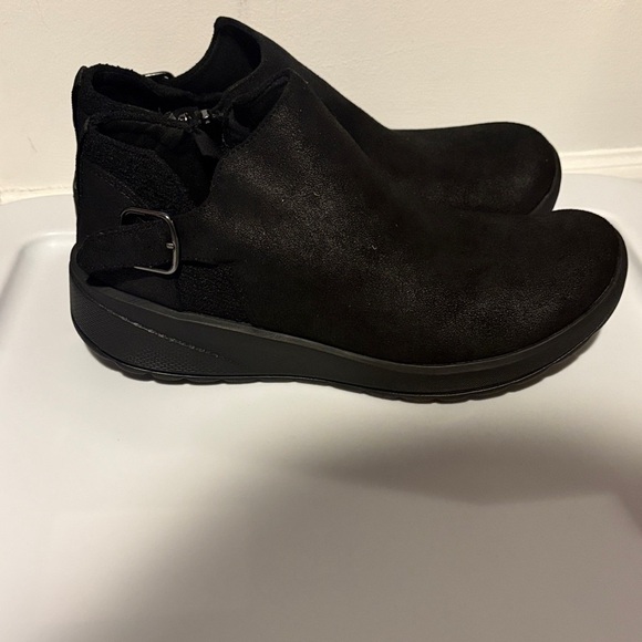 Breezies Shoes - Breezies Black Ankle Booties